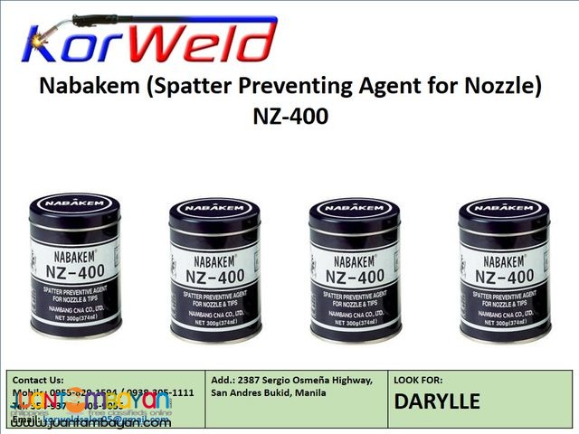 Nabakem NZ-400 (Spatter Preventing Agent for Nozzle)