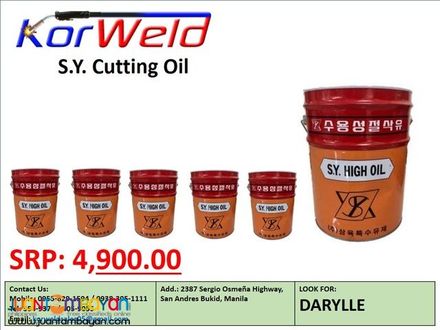 S.Y. High Oil (Cutting Oil)