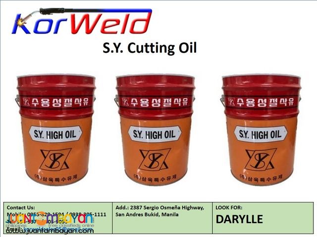 S.Y. High Oil (Cutting Oil)