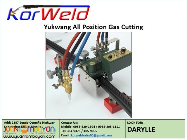 Yukwang YK-72D (All-Position Gas Cutting)