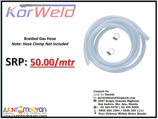 Gas Hose (Argon Braided Gas Hose)