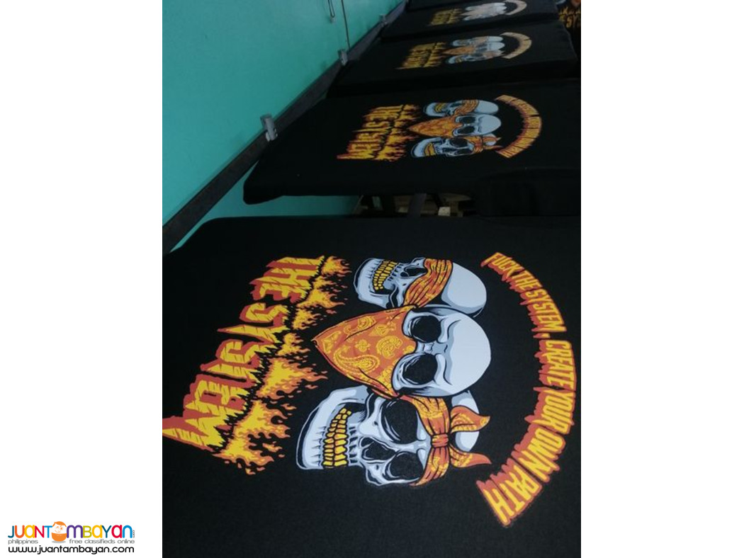 rush tshirt printing digital and screen for all occasions