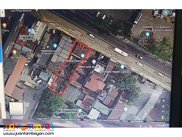 Commercial Lot for Sale Laspinas City
