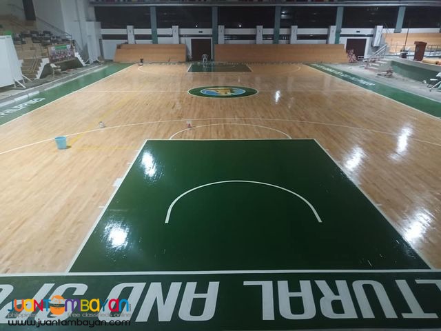 Basketball Flooring Maple Hardwood FIBA NBA