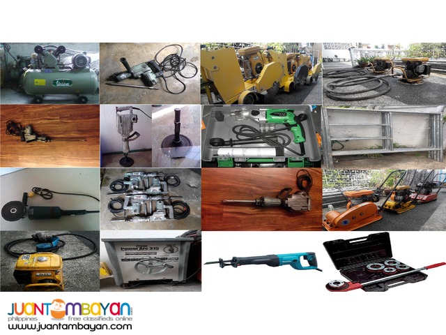 Electric Jackhammer & Other Construction Equipment FOR RENT