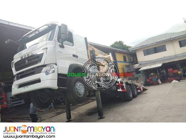 Brand new Howo T7 A7 10 wheeler 5 tons boom self-loading truck