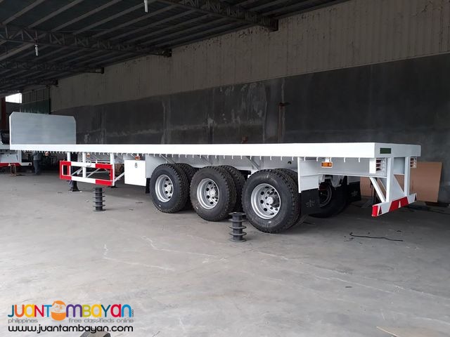 40ft High Bed Trailer Tri-Axle 50Tons
