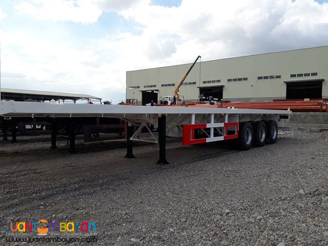 40ft High Bed Trailer Tri-Axle 50Tons