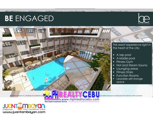 2 BR CONDO UNIT BE RESIDENCES LAHUG CEBU CITY