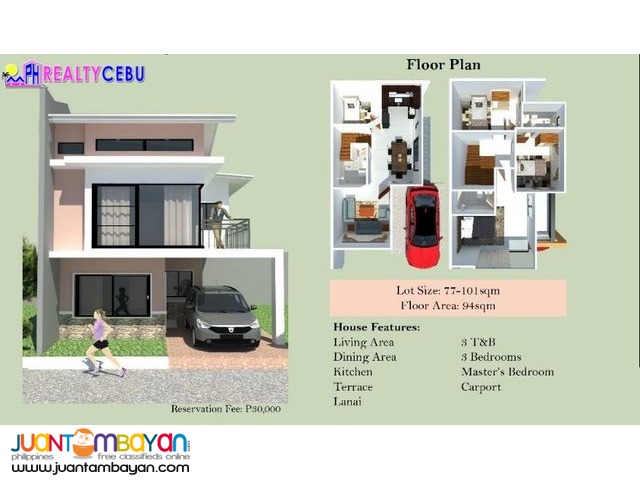 VICTORIA MODEL 4BR HOUSE FOR SALE IN CITADEL ESTATE LILOAN CEBU