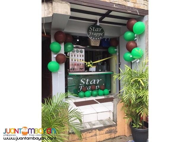 STAR FRAPPE KIOSK CART