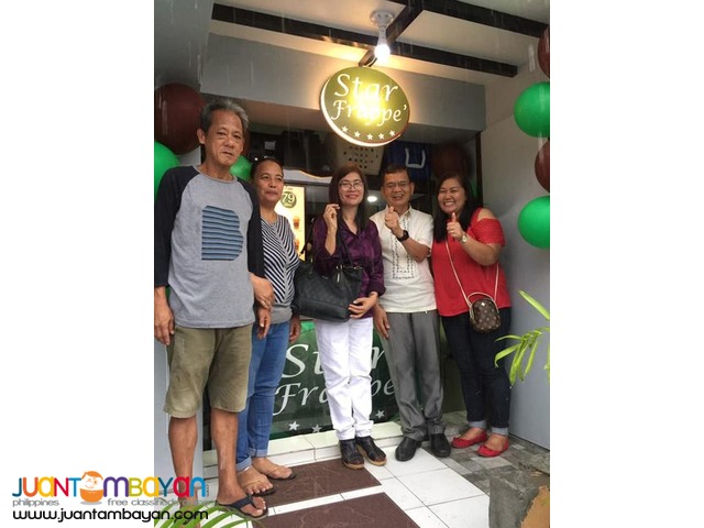 STAR FRAPPE KIOSK CART