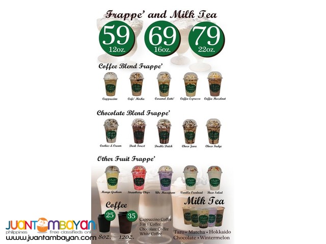 STAR FRAPPE KIOSK CART