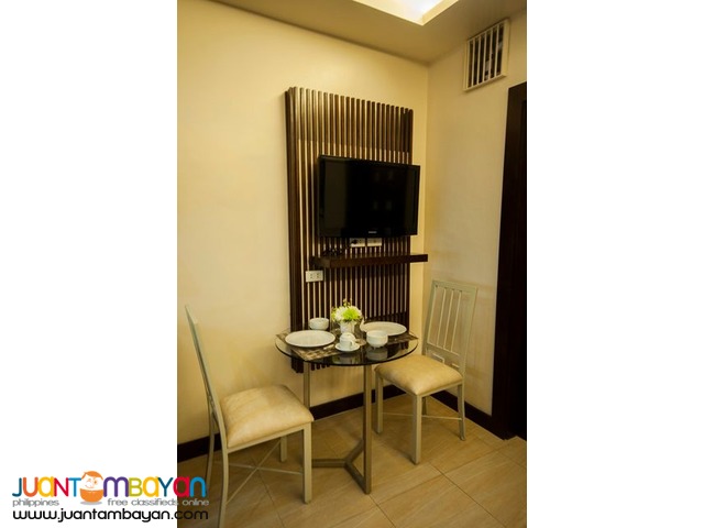 1BEDROOM 36SQM WITH SHOWER,BALCONY,WIFI,CABLE READY