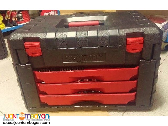 Craftsman 270-piece Mechanics Tool Set with 3-Drawer Chest