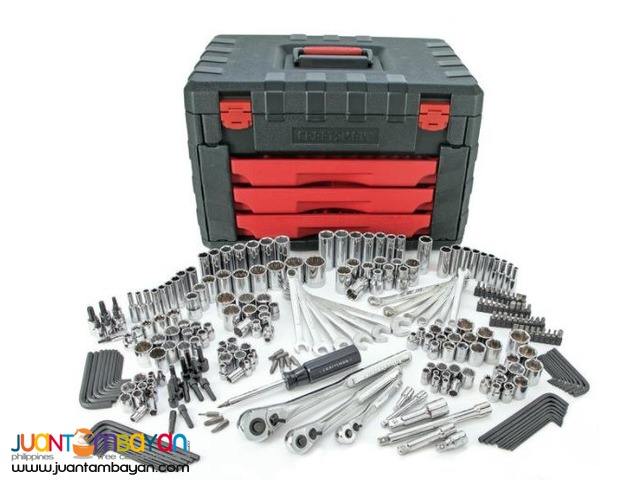 Craftsman 270-piece Mechanics Tool Set with 3-Drawer Chest