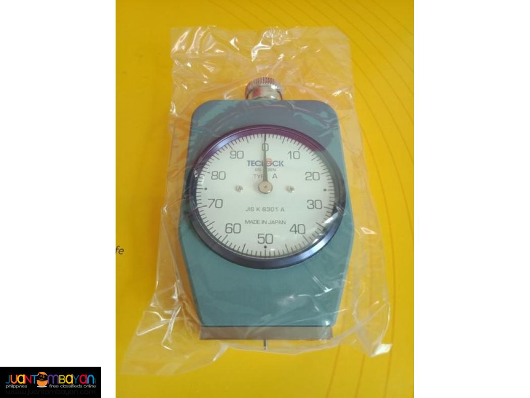 Teclock, Durometer, Rubber Hardness Tester, Shore A Durometer