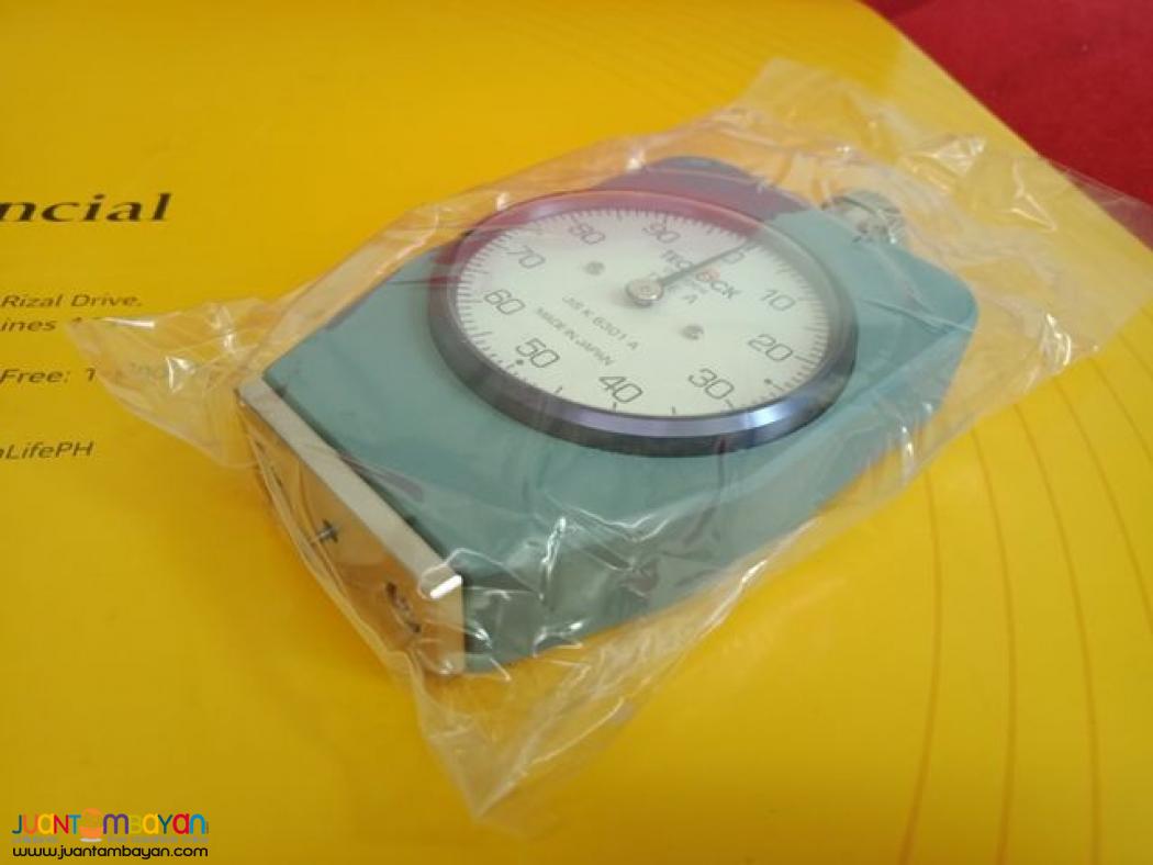 Teclock, Durometer, Rubber Hardness Tester, Shore A Durometer