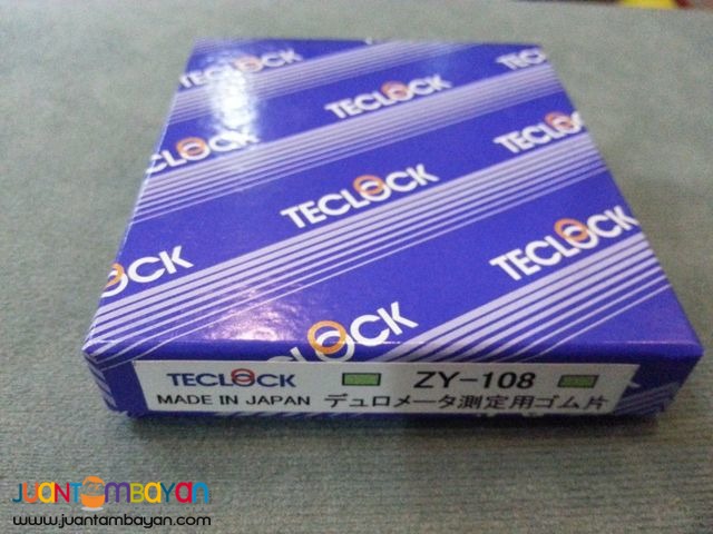 Durometer TEST BLOCK, Teclock Shore A, Shore D