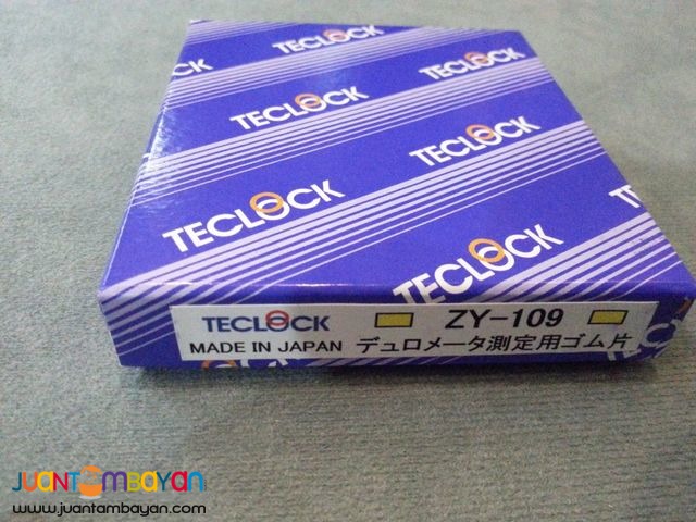 Durometer TEST BLOCK, Teclock Shore A, Shore D