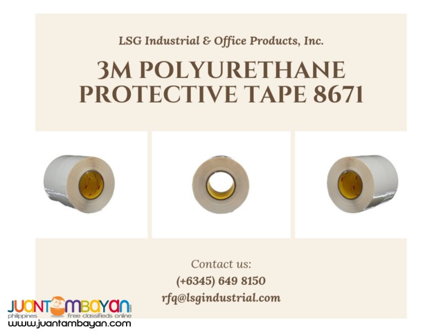 3M Polyurethane Protective Tape 8671 Transparent Kit