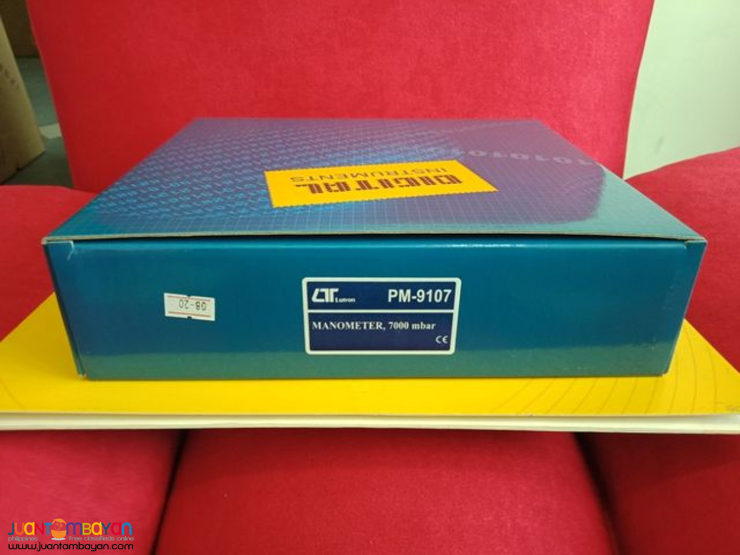 Manometer, Differential Pressure Manometer, 7000 mBAR