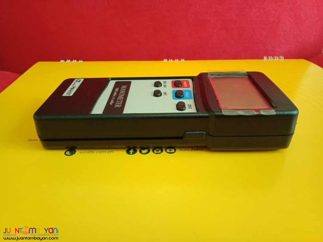 Manometer, Differential Pressure Manometer, 7000 mBAR