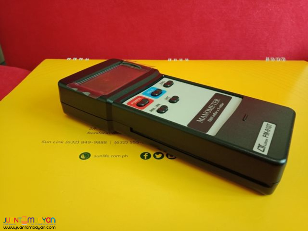 Manometer, Differential Pressure Manometer, 7000 mBAR