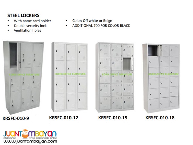 FILING CABINET AND LOCKER