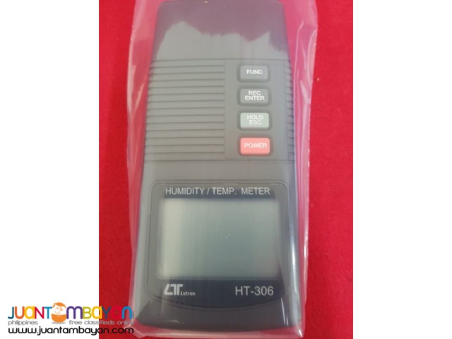 Precision Hygrometer, Temperature & Humidity Meter, Lutron HT-306