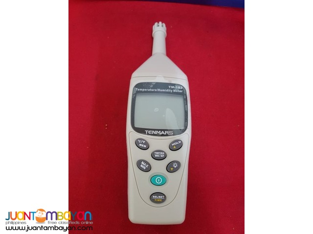 Temperature & Humidity Meter, Digital Hygrometer, Tenmars
