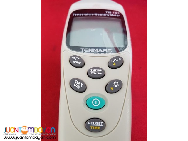 Temperature & Humidity Meter, Digital Hygrometer, Tenmars