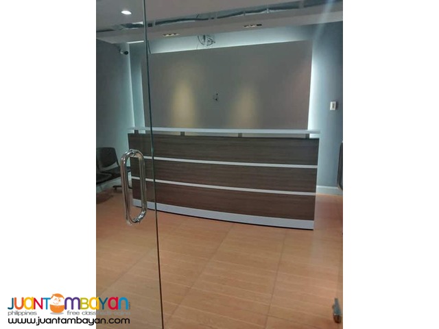 CUSTOMIZED RECEPTION DESK
