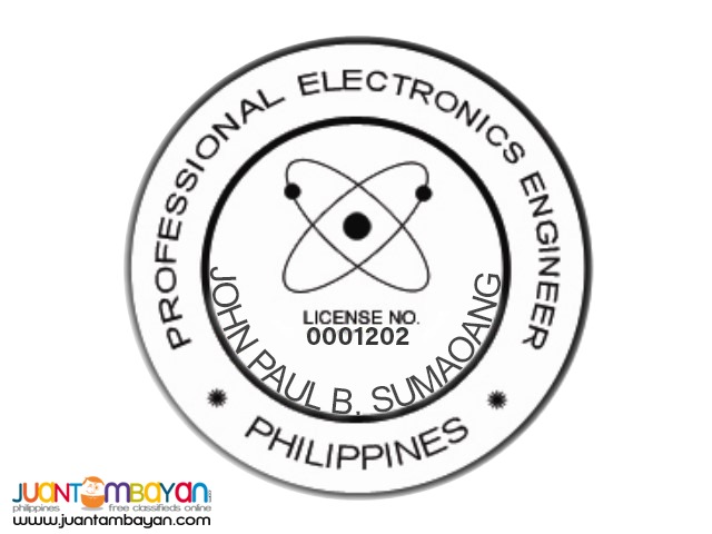 PECE Sign and Seal Professional Electronics Engineer