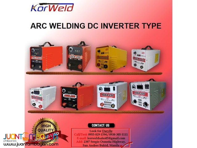 ARC Welding Machine DC Inverter Type (ASEA-200D Digital)