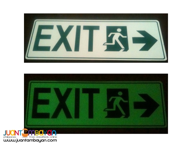 Photoluminescence / Luminous Exit Sign