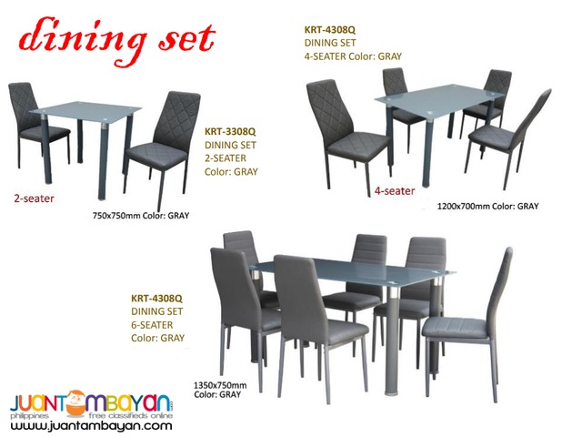 PANTRY, DINING TABLE AND CHAIR