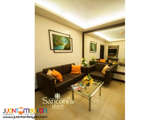 Mabolo Fully Furnished 1 Bedroom in Santonis Place