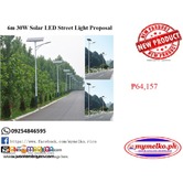 6M 30W SOLAR LED STREET LIGHT PROPOSAL