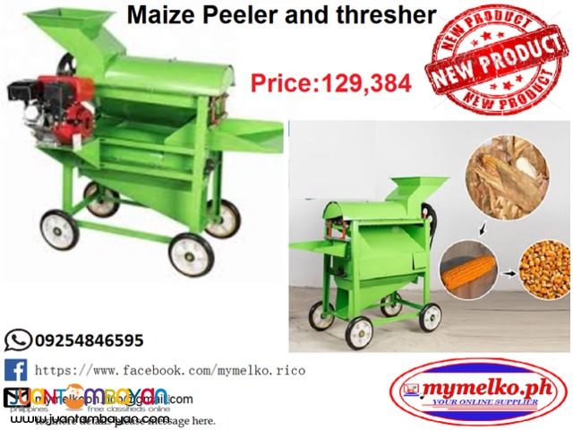 MAIZE PEELER AND THRESHER