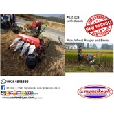 RICE WHEAT REAPER AND BINDER