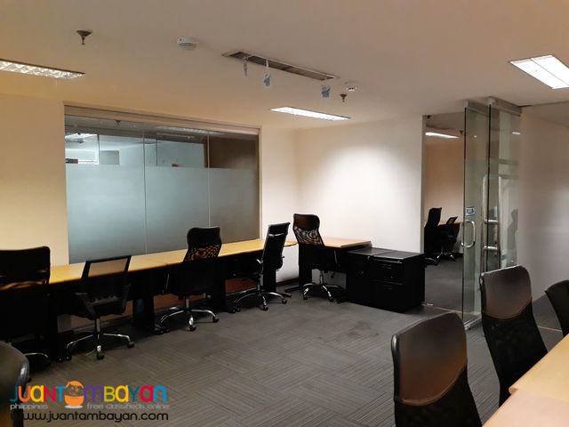 Fitted Office Space for Rent in Makati 25-Seater ALL IN