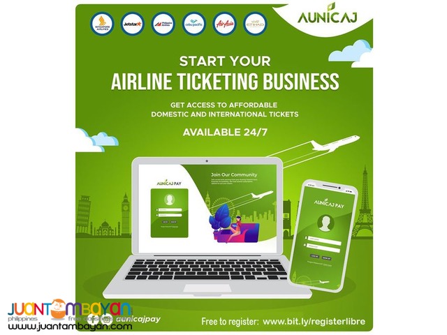 Airline Ticketing Business @ home with other services