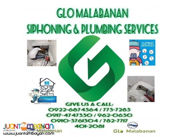 PLC plumbing & siphoning services