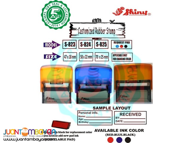 rubber stamps supplier