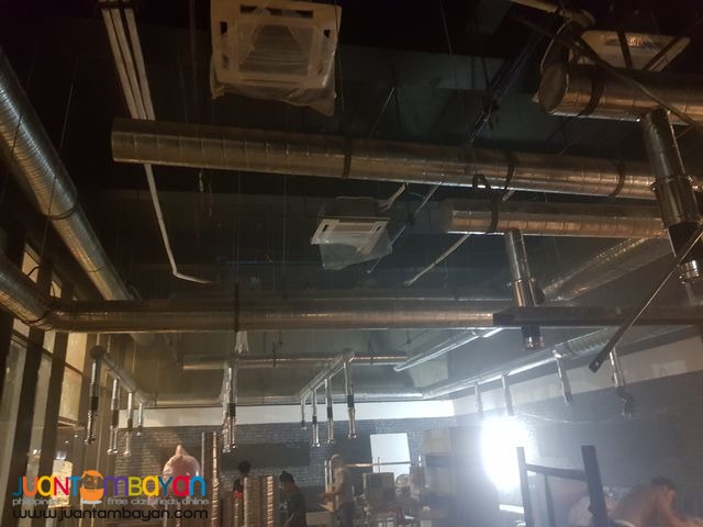 Ducting Works 	- Supply and Installation of Exhaust and Fresh Air