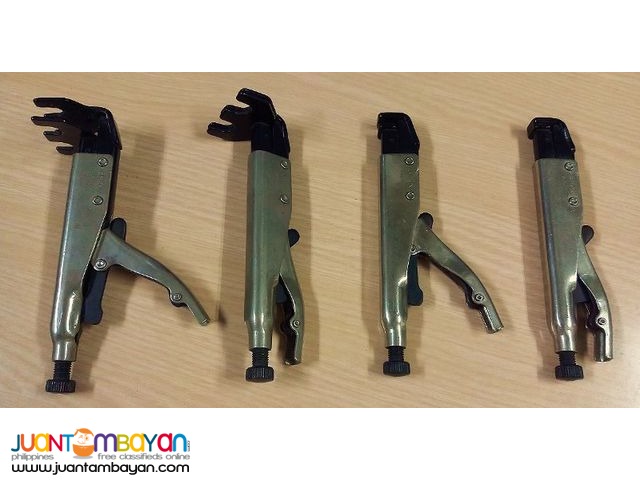 Grip On Locking Pliers Set