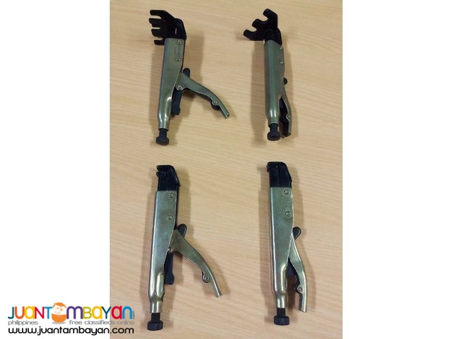 Grip On Locking Pliers Set
