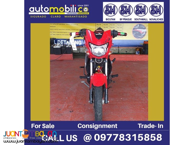 2018 HONDA ZN 125 RED/BLACK M/T GAS 