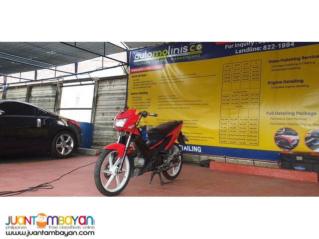 2018 HONDA ZN 125 RED/BLACK M/T GAS 